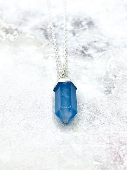 Collaret 'Aishani' de Calcedònia