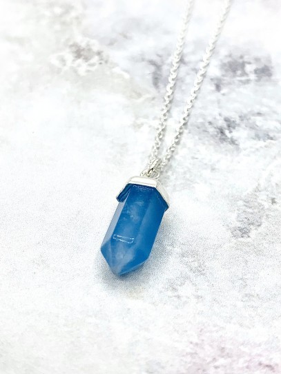 Collaret 'Aishani' de Calcedònia