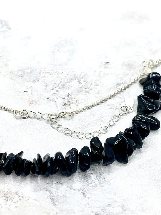 Collaret 'Kiara' d'Ónix negre