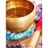 Tibetan singing bowl 7 metals of Om