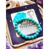 Horoscope bracelet: Aquarius - Turquoise