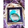 Horoscope bracelet: Aquarius - Turquoise