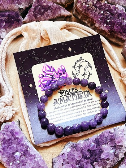 Horoscope bracelet: Pisces – Amethyst
