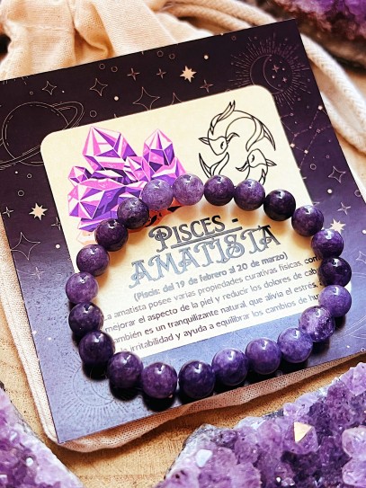 Horoscope bracelet: Pisces – Amethyst