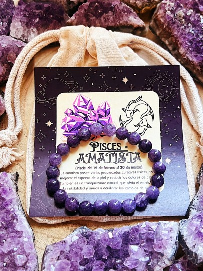 Horoscope bracelet: Pisces – Amethyst