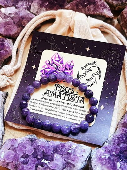 Horoscope bracelet: Pisces – Amethyst