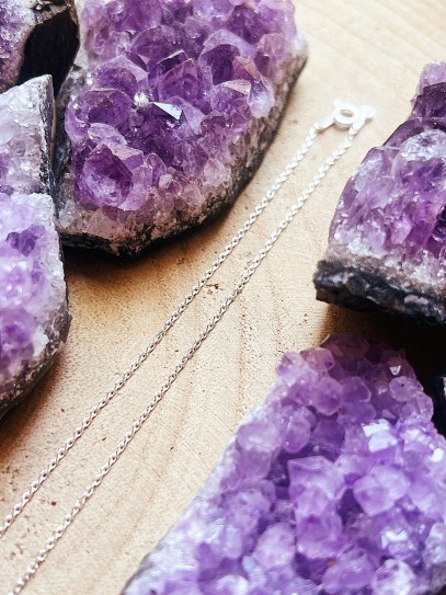 Silver 'Raga' chain 50 cm