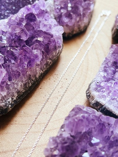 Silver 'Raga' chain 50 cm