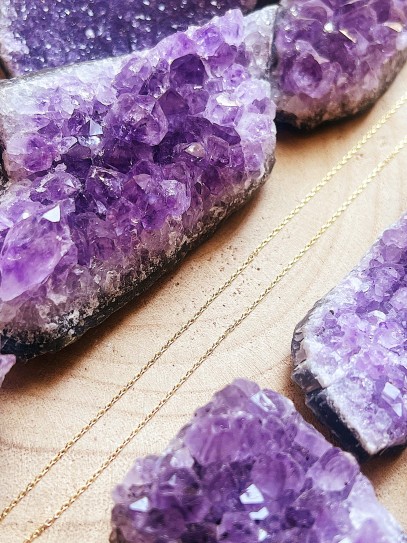 'Aaloka' chain 45 cm gold plated