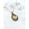 Collar 'Ashika' de Cuarzo Citrino