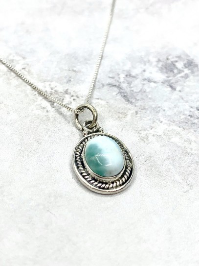 Larimar 'Ashika' necklace