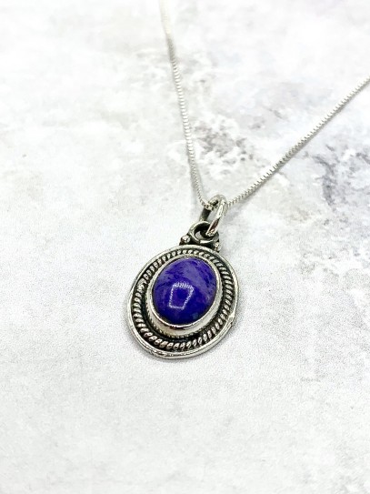 Collar 'Ashika' de Charoita