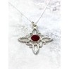 Witches Knot 'Sabrina' Ruby necklace