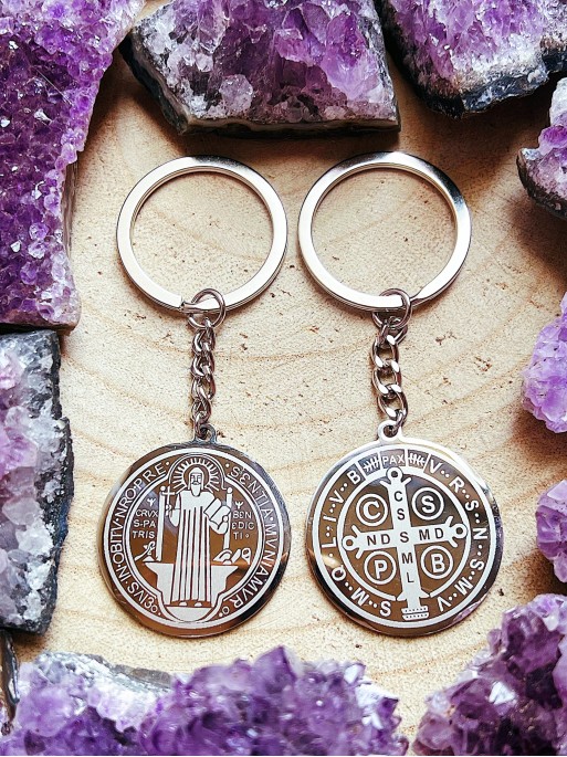 Protection Keychain: Saint Benedict Medal