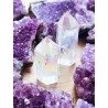 Rainbow Aqua Aura Quartz Point