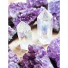 Rainbow Aqua Aura Quartz Point