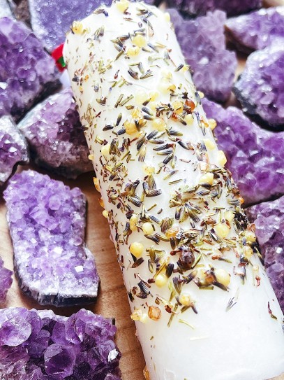 Ritualized candle of Saint Michael the Archangel