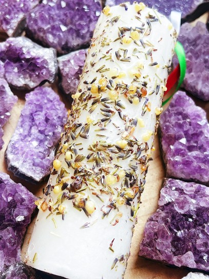 Ritualized candle of Saint Michael the Archangel