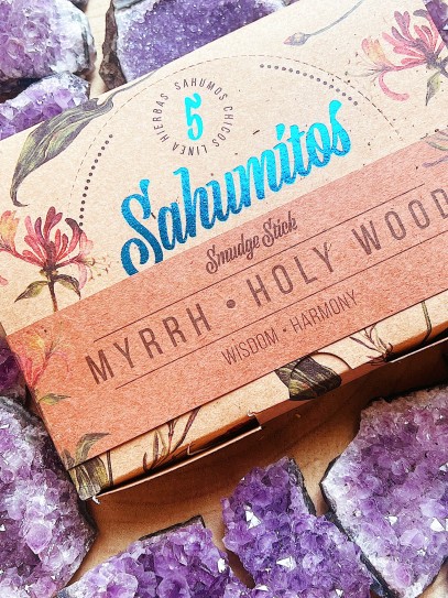 Sahumitos de Mirra i Pal Sant - Sagrada Mare