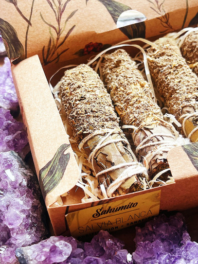 Sahumitos de Salvia Blanca - Sagrada Mare
