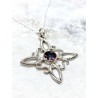 Large Witches Knot 'Sabrina' Mystic Topaz necklace