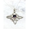 Large Witches Knot 'Sabrina' Mystic Topaz necklace