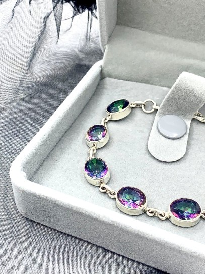 Gray velvet gift box - Bracelets