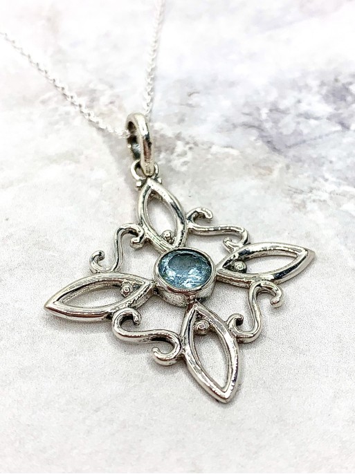 Collaret 'Sabrina' de Nus Bruixes i Aiguamarina