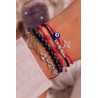 Pulsera de los 7 nudos de protección y Ojo Turco