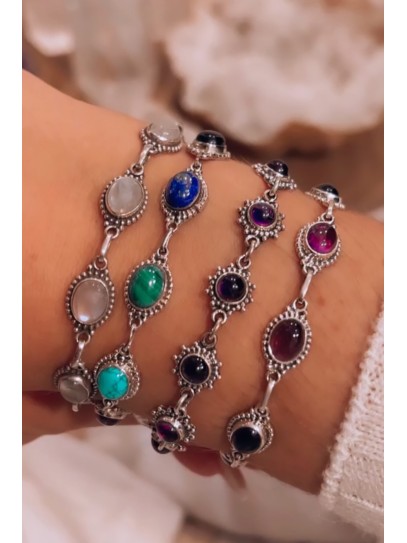 Amethyst 'Sun' bracelet | Positive energy