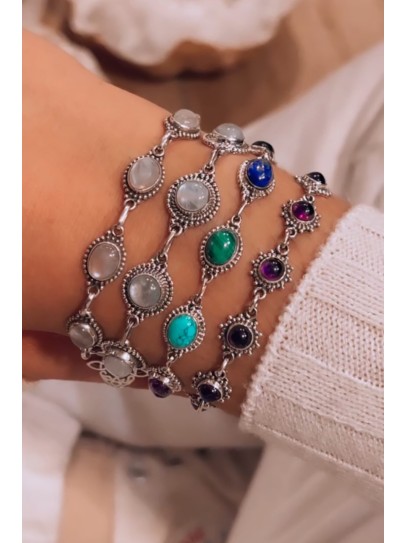 Amethyst 'Sun' bracelet | Positive energy