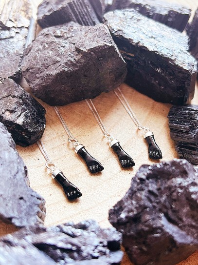 Collar 'Puño de la Figa' de Azabache