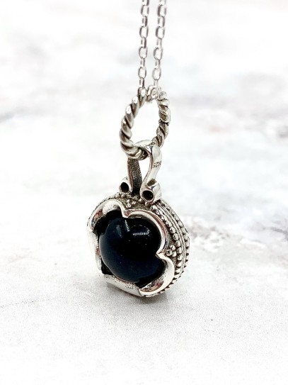 Collaret 'Gotland' d'Ònix negre