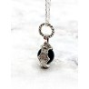 Black Tourmaline 'Gotland' necklace