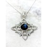 Witches Knot and Labradorite 'Wanda' necklace