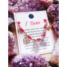 Bracelet with the 7 knots of protection and lucky charms