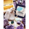 Kit of 6 horoscope stones: Aquarius - Turquoise