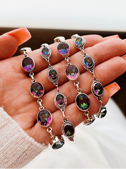 Mystic Topaz 'Aruni' bracelet