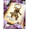 Witch's Knot talisman protective keychain