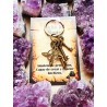 Witch's Knot talisman protective keychain