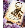 Celtic Triqueta Talisman Protective Keychain