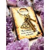 Celtic Triqueta Talisman Protective Keychain