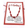 Pulsera de los 7 nudos de protección y Virgen de la Milagrosa