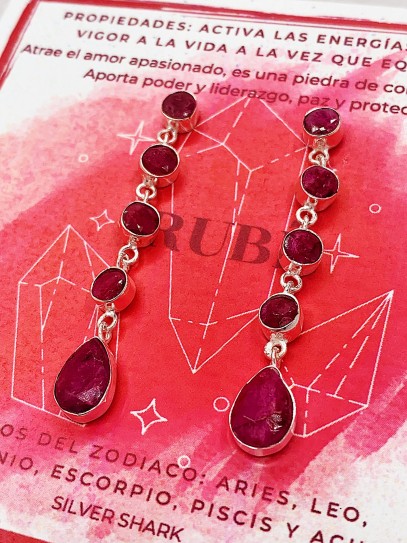 Pendientes 'Iniya' de Rubí