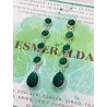 Pendientes 'Iniya' de Esmeralda