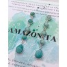 Amazonite 'Iniya' earrings