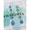 Amazonite 'Iniya' earrings