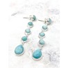 Amazonite 'Iniya' earrings