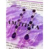 Amethyst 'Iniya' earrings