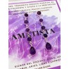 Amethyst 'Iniya' earrings